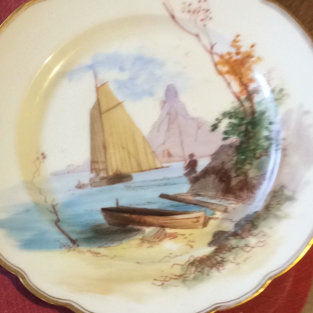 ANTIQUE PLATES ❤️ - Picture 3 of 4